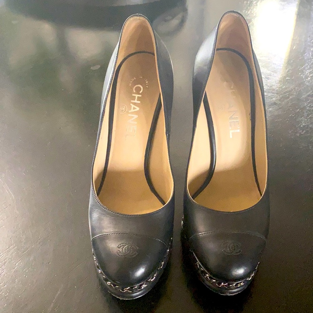 Chanel high heels authentic